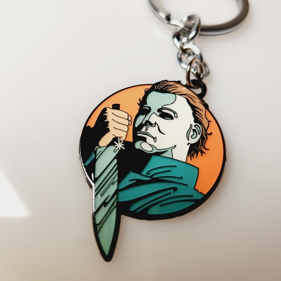 Halloween Michael Myers Horror Keychain - Picture 3 of 3